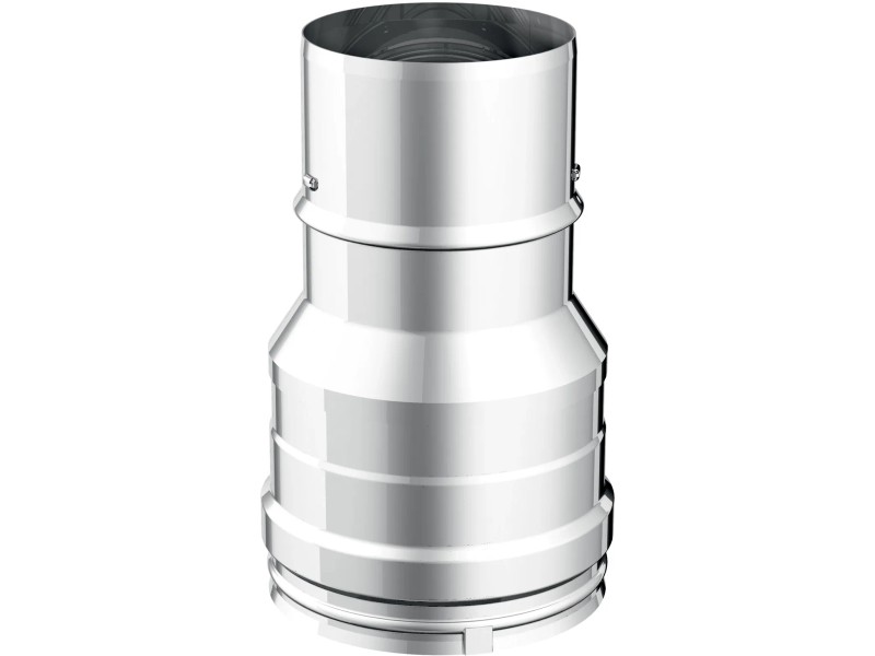 Curva 90° Con Ispezione MFCS9IT Monofire Inox Aisi316 BLACK Per Stufe