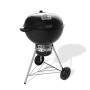 Barbecue a carbone Weber Master-Touch Premium E-5770 nero con termometro sul coperchio e ruote.