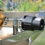 Motore elettrico per grill con pollo allo spiedo per una cottura uniforme.