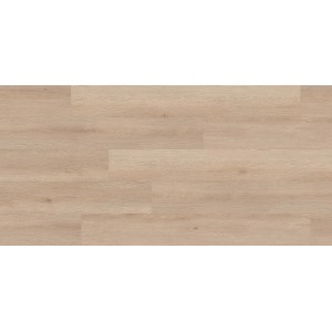 Pavimento laminato chiaro effetto legno per interni.