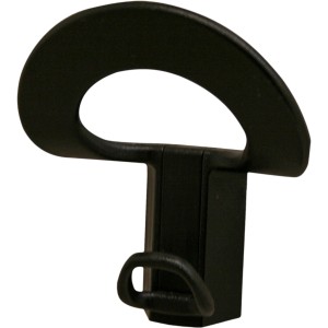 Organizzatore per armadio t.b.t. nero per un facile fissaggio.