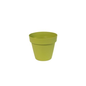 Vaso plastica riciclata Ø 20 cm verde bamboo
