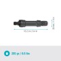 Gardena Centralina base 1000, elemento base per sistemi Micro-Drip, riduce la pressione per un'irrigazione ideale.
