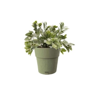 Vaso per piante plastica riciclata Verde Oliva Ø 15 cm