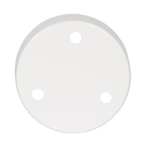 Supporto a soffitto bianco per lampade, parte della categoria componenti per lampadari.