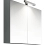 Specchiera t.b.t. con illuminazione.