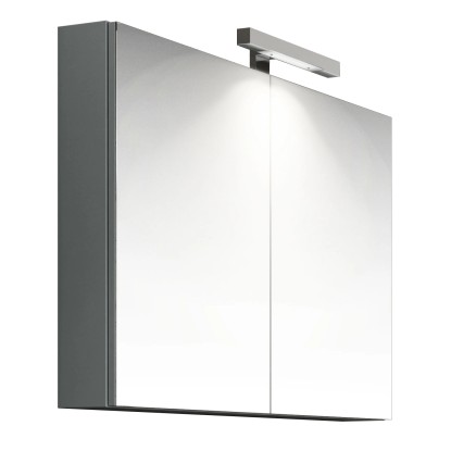 Specchio Contenitore a 2 ante 90x15x68 cm