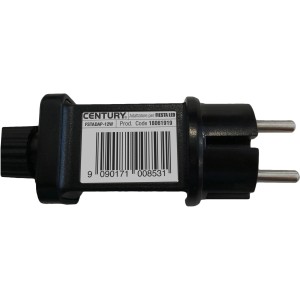 Adattatore nero per luci decorative da esterni Century Fiesta LED.