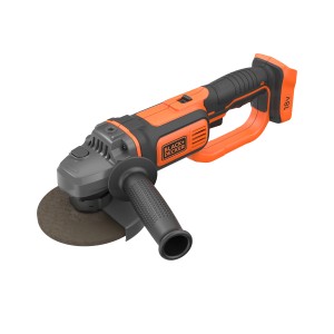 Black+Decker BCG720N Smerigliatrice angolare a batteria 18V, 125mm, senza batteria/caricabatterie.