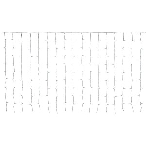 Catena luminosa da esterno t.b.t., ideale per creare un'atmosfera festosa.