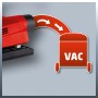 Levigatrice orbitale Einhell TC-OS 1520 con aspirazione della polvere (rappresentata simbolicamente).