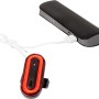 Luce per bici t.b.t. in carica con power bank.