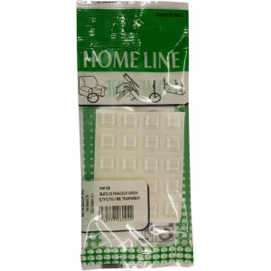 Paracolpi trasparenti t.b.t., confezione da 20, autoadesivi.