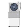 Midea PortaSplit Cool, condizionatore split portatile bianco-grigio. Climatizzatore con unità esterna, senza installazione fissa.