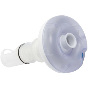 t.b.t. per illuminazione piscina, alloggiamento in plastica bianca.