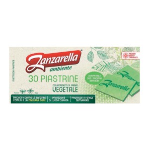Zanzarella Antizanzare piastrine, insetticida con ingredienti vegetali.