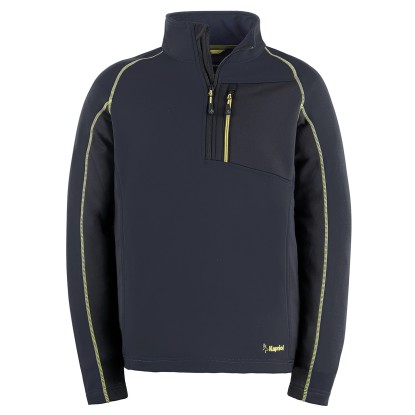 Felpa da lavoro pile Tech nero taglia XXL