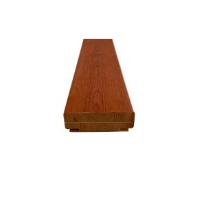 Telaio per porta in legno t.b.t. con aspetto legno naturale per interni.