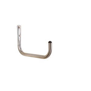 Gancio a muro in metallo per riporre oggetti, ad es. in garage o in officina.