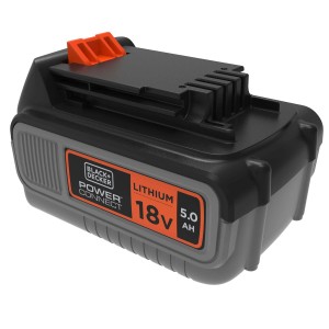 Batteria per elettroutensili Black+Decker 18V 5.0Ah.
