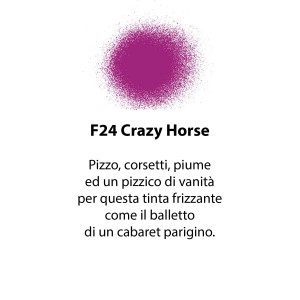 Campione colore "Crazy Horse" F24, tonalità per il fai-da-te.