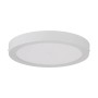 Plafoniera LED bianca Eglo Idun-E, diametro 22,5 cm, luce bianca neutra per cucina, corridoio o soggiorno.