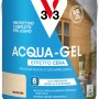 Smalto ad acqua gel protettivo per legno V33 incolore 2,5 l