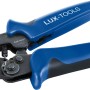 LUX Crimpzange Comfort 175 mm, pinza per tagliare, spellare e crimpare cavi.