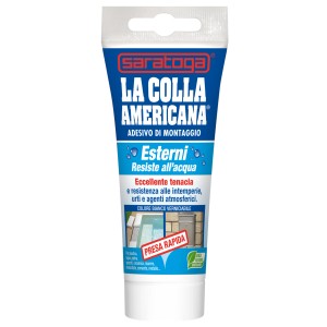 Tubo di adesivo di montaggio La Colla Americana di Saratoga, per esterni.