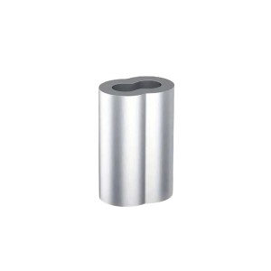 t.b.t. Morsetti per funi metalliche, argento. Per connessioni sicure delle funi.