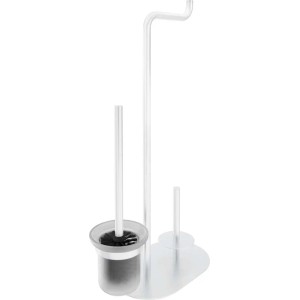 Portarotolo 3 funzioni Idrostile Limonar 312x600 mm bianco