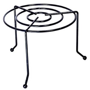 Portavaso Mattheu Ø 45 x 25 cm nero