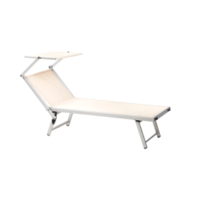 t.b.t. lettino prendisole con tettuccio, ideale per giardino e terrazza.