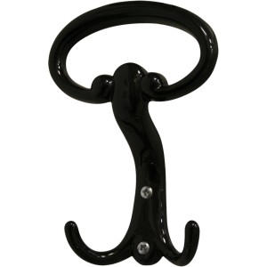 Appendiabiti nero t.b.t. per organizer armadio.