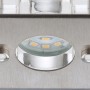 Faretto da incasso a LED Briloner Attach, set da 1, nichel opaco, spot quadrato.