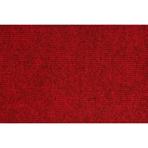 Passatoia rossa al metro, dettaglio della texture.