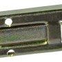 Catenaccio per finestra zincato giallo, 80x26 mm, per la sicurezza delle finestre.