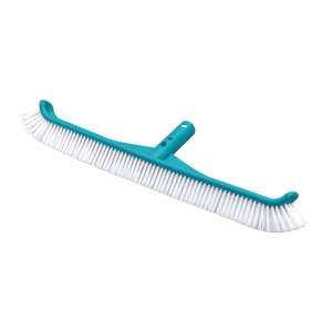 Spazzola per piscina Bestway Flowclear, spazzola verde acqua con setole bianche per la pulizia della piscina.