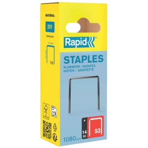 Graffe Rapid a filo fine INOX No. 53 da 14 mm
