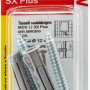 Fischer SX Plus tasselli, adatti per Tasselli. Tasselli e viti grigi nella confezione.