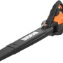 Worx WG583E.9 soffiatore/aspiratore a batteria, 2x20V, senza batteria. Soffiatore nero e arancione.