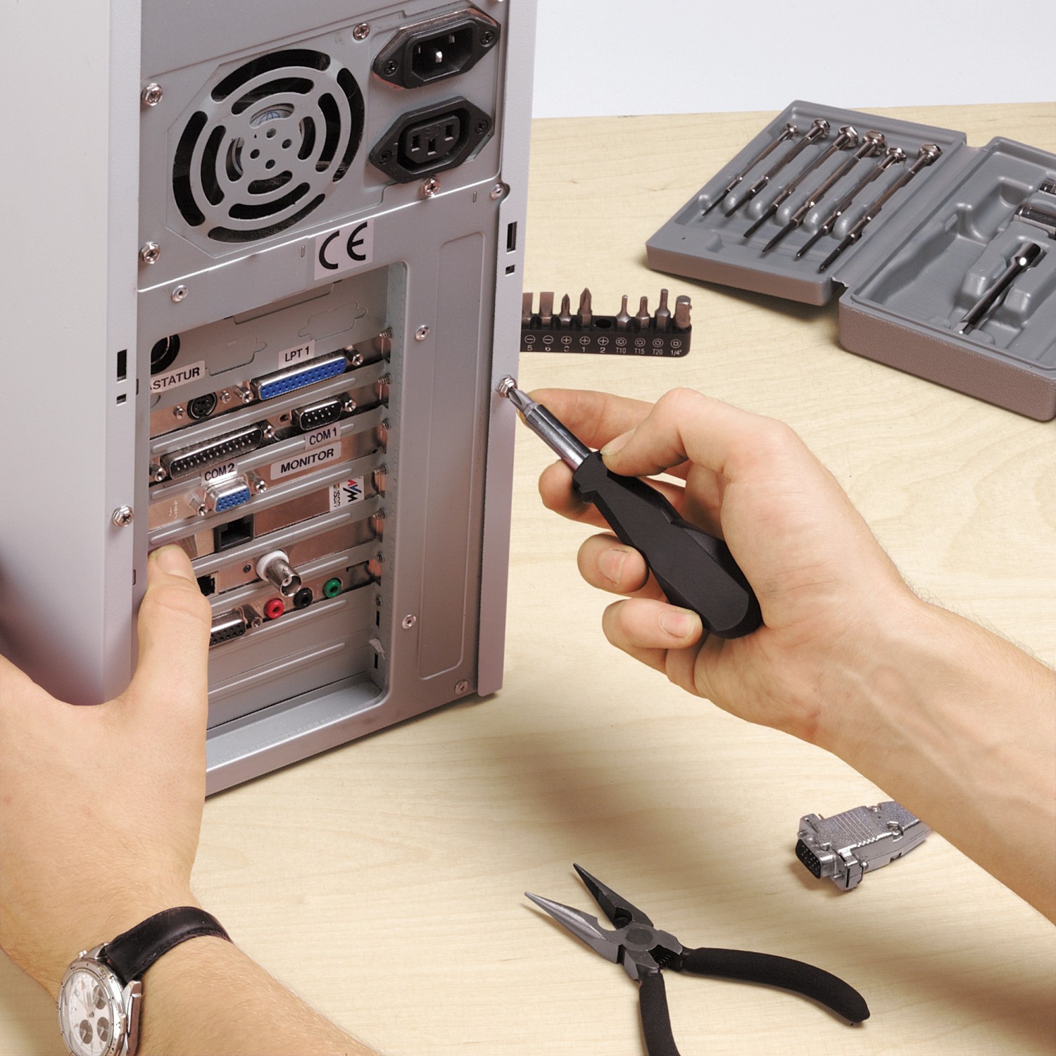 45-in-1 Professional Screw Driver Precise Manual Tool Kit - Foto 7