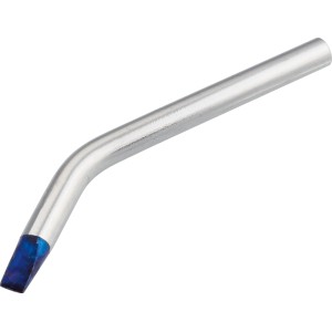 Punta per saldatore LUX 80W, a scalpello, curva, in rame elettrolitico per saldatori.