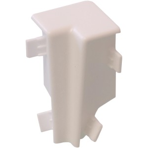 Angolo interno Kaindl, set da 2, per battiscopa 50/18, bianco, accessori per laminato e parquet.