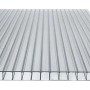 Lastra in plastica trasparente t.b.t., ideale per coperture e altro.