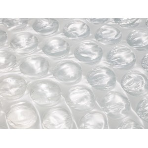 Pellicola a bolle trasparente (1 m x 5 m) per imbottitura e protezione dal gelo.