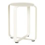 Portavasi t.b.t. bianco con piano rotondo e design moderno.