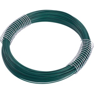 Filo di legatura verde, spessore 1,4 mm, lunghezza 20 m, avvolto.