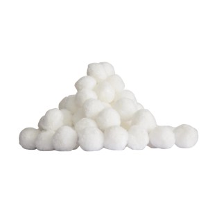Sfere filtranti Flowclear Polysphere bianche (500g) per filtri a sabbia per piscina.