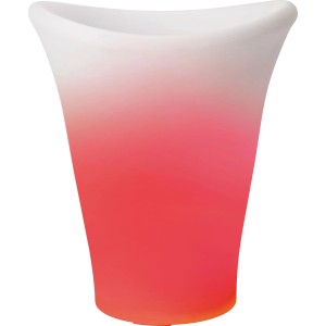 Lampada da scrivania t.b.t., sfumatura bianco-rosa.